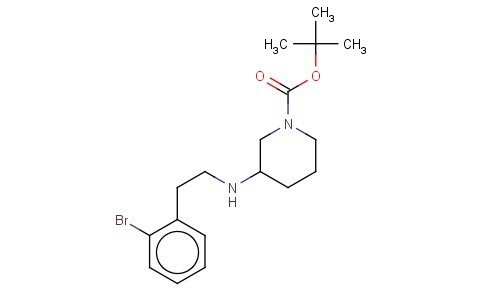 1-BOC-3-[2-(2-BROMO-PHENYL)-ETHYLAMINO]-PIPERIDINE
